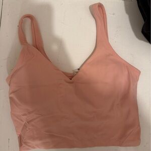 Lululemon Peach / Light Pink Align Tank. Size 6.